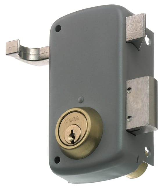 CERRADURA SOBREPONER 60  MM. 2556AP PINTADA DERECHA MCM  - 1