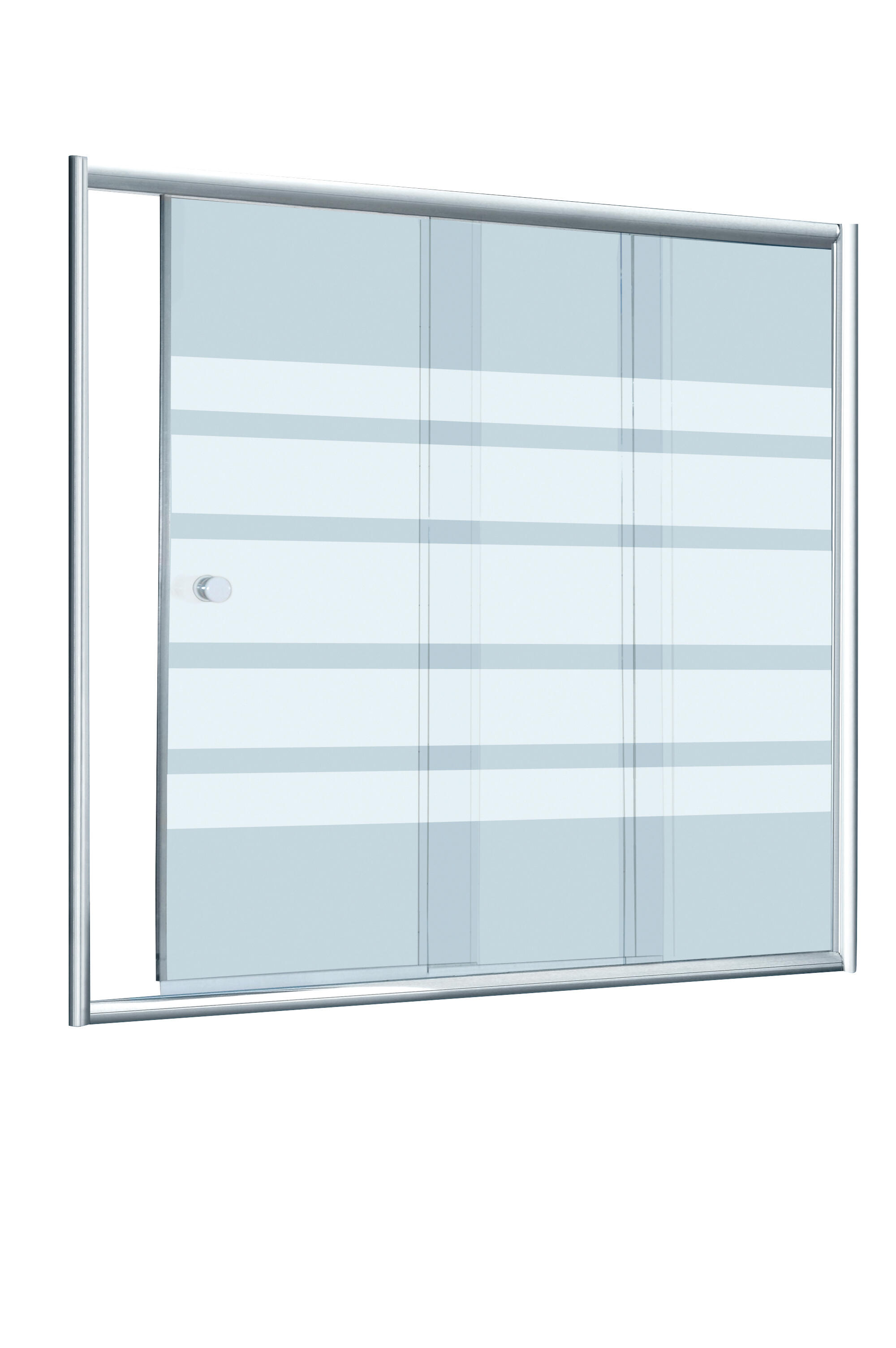 MAMPARA  DE BAÑERA  FRONTAL 160 CM DETROIT - 2