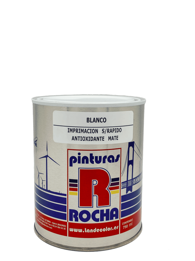 IMPRIMACION ESTANDAR ROCHA 750ML  BLANCO
