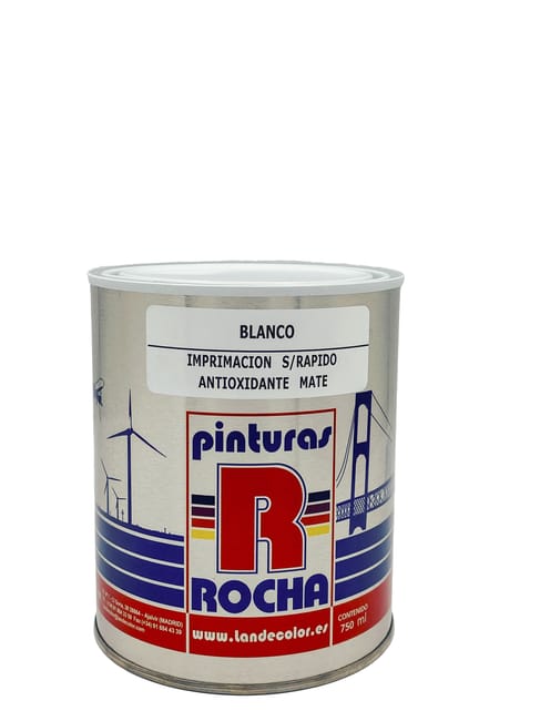 IMPRIMACION ESTANDAR ROCHA 750ML ROJO - 1