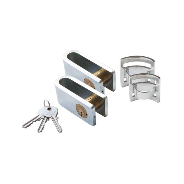 CANDADO PARA PUERTA DE BARAJA 40 MM. MOD C 140 CAYS 2 UDS