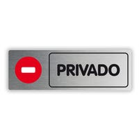 SEÑAL INFORMATIVA ALUMINIO PRIVADO 1UD - 1