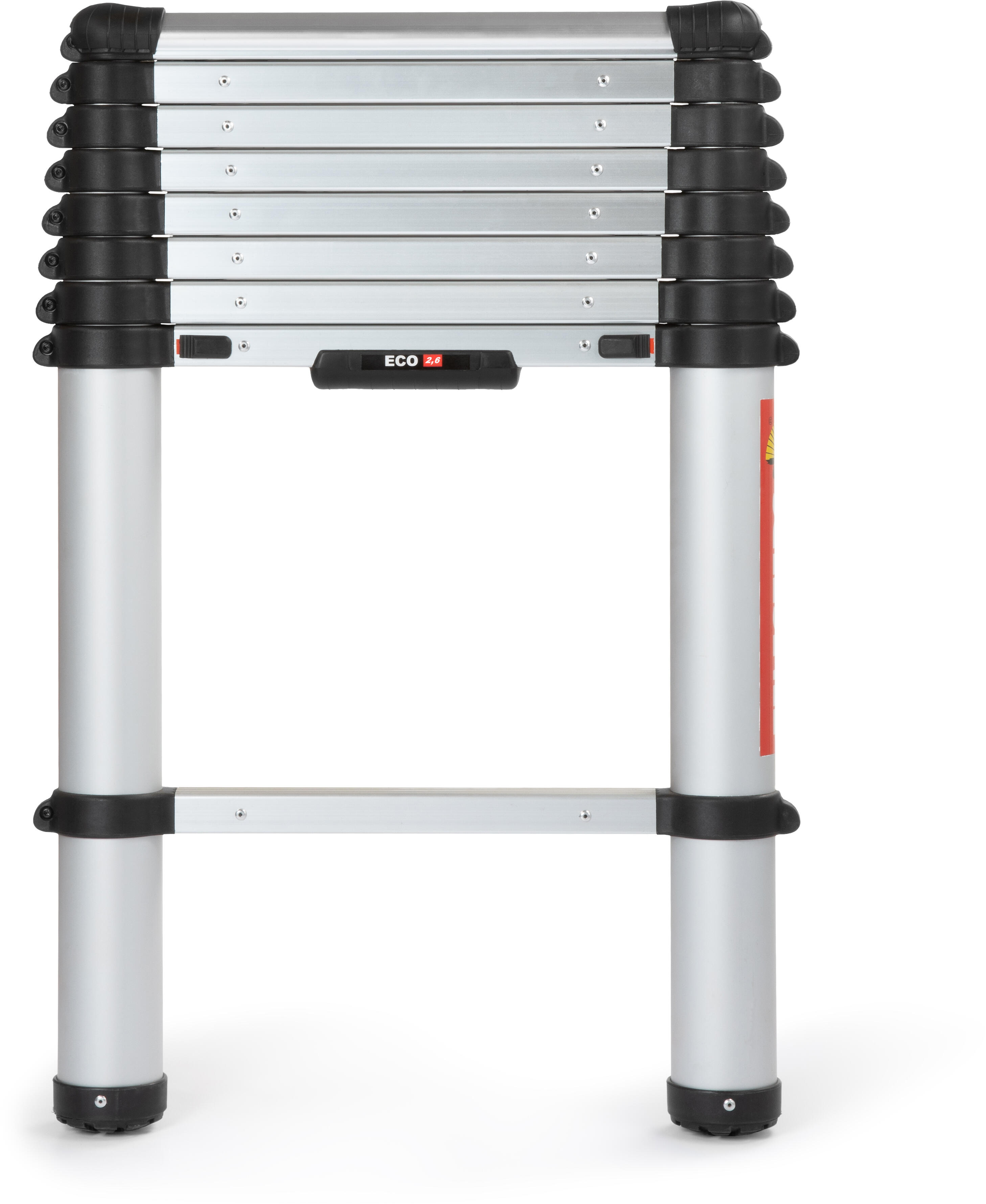 ESCALERA TELESCOPICA DE ALUMINIO 8 PELDAÑOS - 3