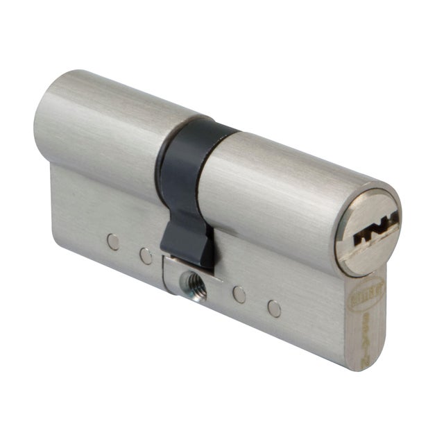 CILINDRO SEGURIDAD  ANTIROTURA Y ANTIBUMPING 31 X 31 MM.  NIQUEL 20000 AMIG
