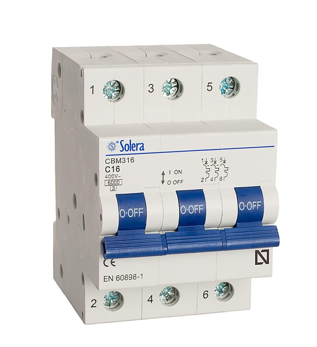 AUTOMÁTICO MAGNETOTÉRMICO 3P 16A SOLERA