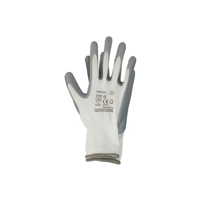 GUANTES DE POLYESTER NITRILO ESTANCO T9 - 1