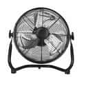 VENTILADOR INDUSTRIAL 35CM 60W NEGRO OSCILANTE - 1