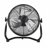 VENTILADOR INDUSTRIAL 35CM 60W NEGRO OSCILANTE - 1