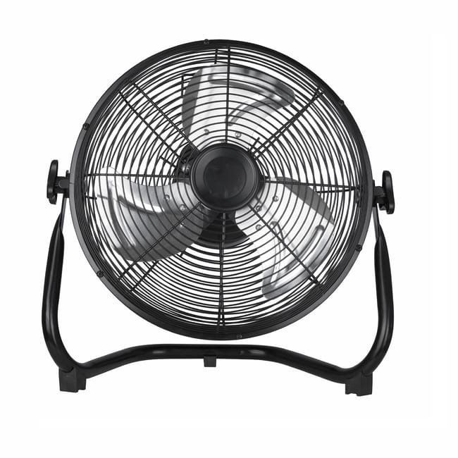 VENTILADOR INDUSTRIAL 35CM 60W NEGRO OSCILANTE - 1