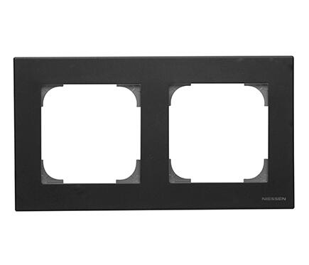 MARCO DOBLE SERIE SKY NEGRO - 1