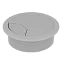 TAPA PASACABLES PARA MESA 60 MM GRIS - 1