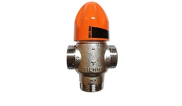 VÁLVUULA TERMOSTÁTICA MEZCLADORA ANTIRRENTORNO Ø1-3/4