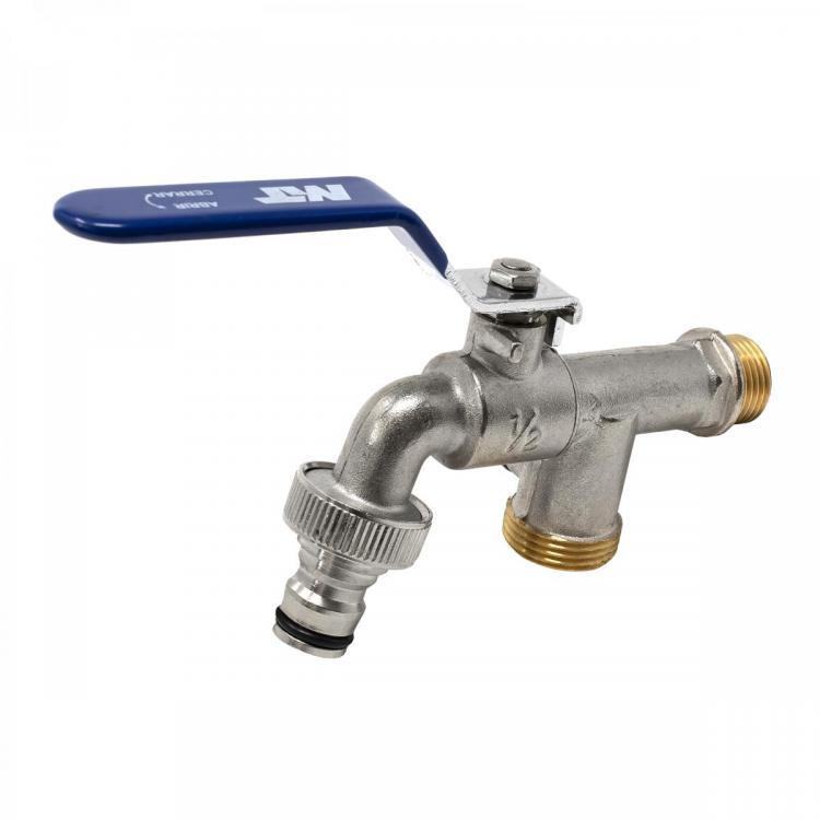 GRIFO JARDÍN DOBLE Ø1/2