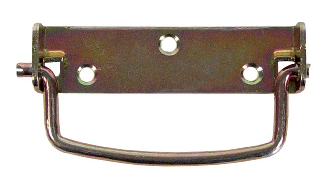 TIRADOR HIERRO MUEBLE ABATIBLE ZINCADO MODELO 125