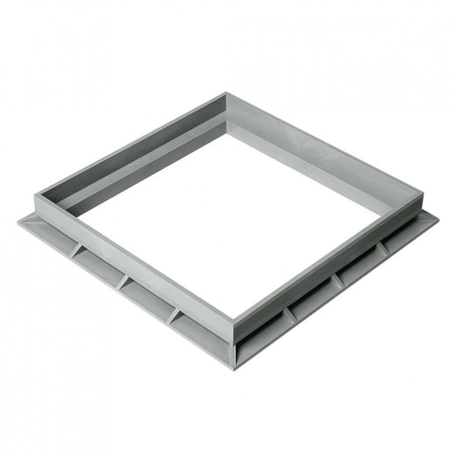 MARCO ARQUETA DE ACERO INOXIDABLE 50X50CM - 1