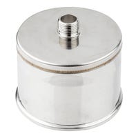 TAPÓN CON PURGA INOXIDABLE PARED SIMPLE 80MM  - 1