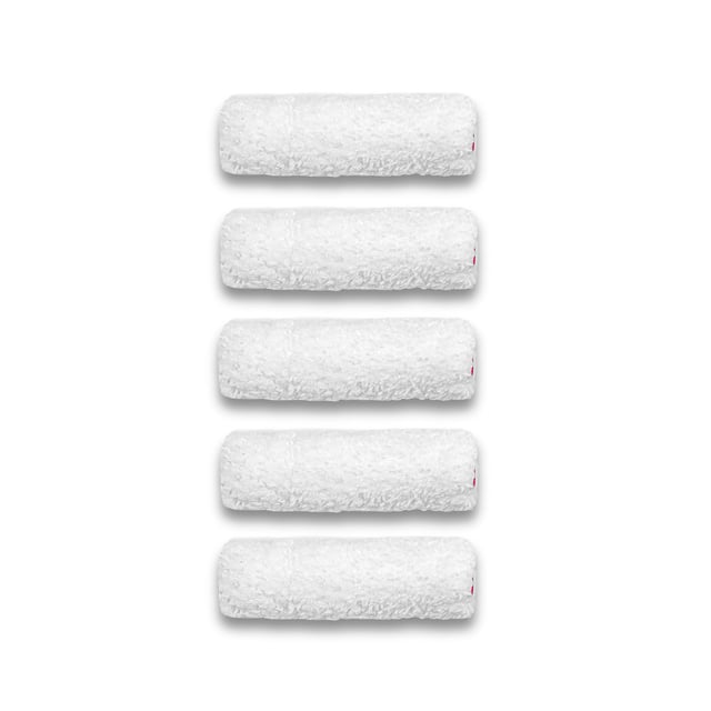 5 RECAMBIOS MINIRODILLO SUPERFICIES LISAS 11CM