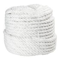 CUERDA NYLON CABLEADA 18MM  50M BLANCO MATE ROMBULL - 1