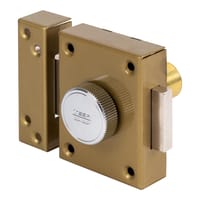 CERROJO SOBREPONER APERTURA BOTON Y CILINDRO 2101 TESA - 1