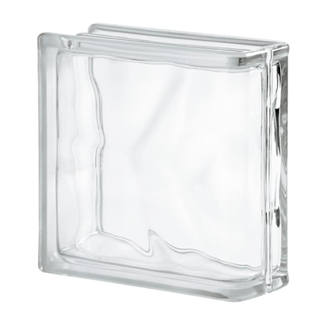 BLOQUE VIDRIO INCOLORO 19X19X8CM - 1