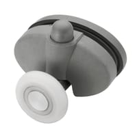RODAMIENTO INFERIOR CLIP MAMPARA DE DUCHA NYLON 21 MM - 1