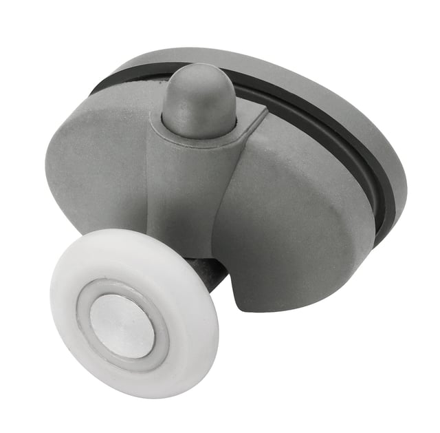 RODAMIENTO INFERIOR CLIP MAMPARA DE DUCHA NYLON 21 MM