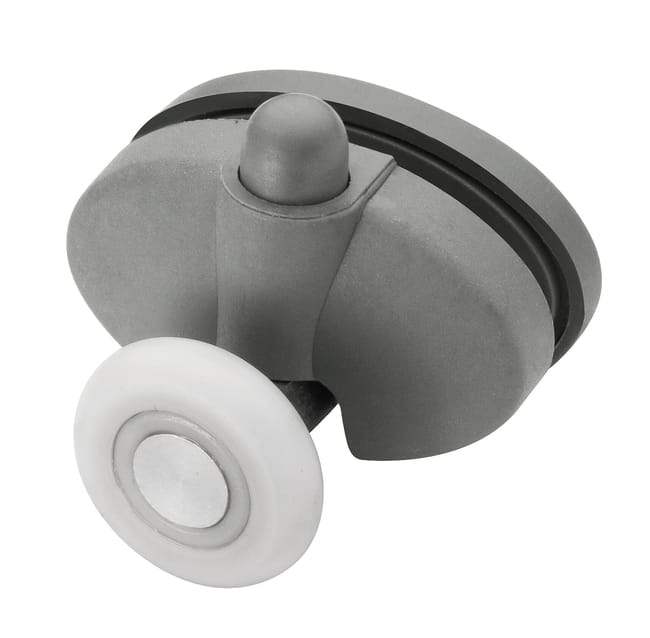 RODAMIENTO INFERIOR CLIP MAMPARA DE DUCHA NYLON 21 MM - 1