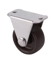 RUEDA HERRAJES 40MM POLIPROPILENO. HASTA 20KG. LLANTA ACERO - 2