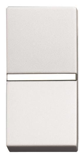 PULSADOR ESTRECHO SERIE ZENIT BLANCO - 1