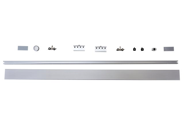 RAIL PARA PUERTA CORREDERA DE CRISTAL