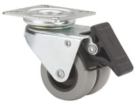 RUEDA 50MM GOMA. HASTA 80KG. LLANTA ACERO - 1