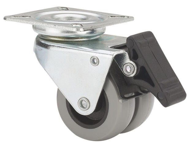 RUEDA 50MM GOMA. HASTA 80KG. LLANTA ACERO - 1