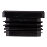 CONTERA PLASTICO EMBUTIR 40 X 40 MM NEGRA 4 UDS - 1