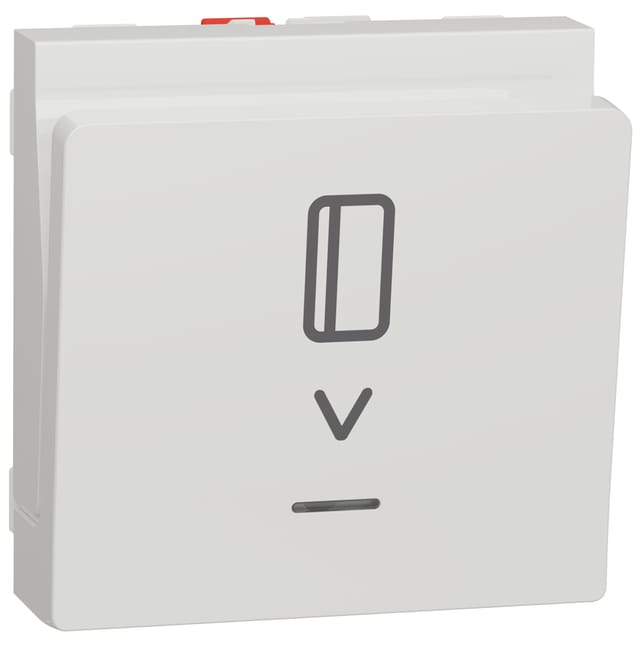 INTERRUPTOR DE TARJETA SERIE NEW UNICA BLANCO - 1