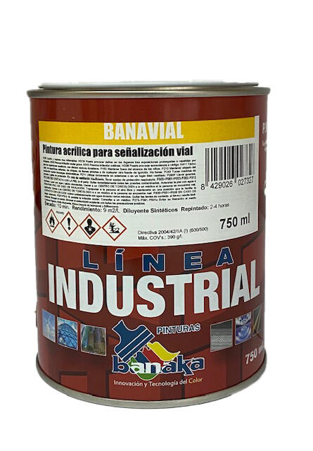PINTURA SEÑALIZACIÓN Y PARKING 750ML BLANCO