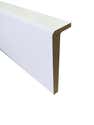 CUBRE RODAPIE DM LACADO BLANCO 2240 X 90 MM - 1