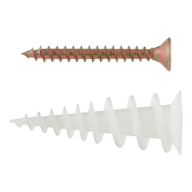 TACO NYLON PARA PLACA CARTÓN YESO DIÁMETRO 10MM LONGITUD 30MM NOUTAC 10UDS