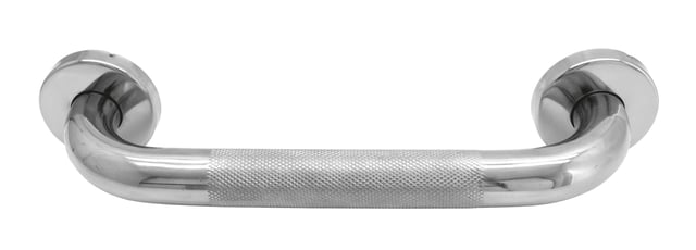 ASIDERO INOX BRILLO MOLETEADO 31X 2.5CM