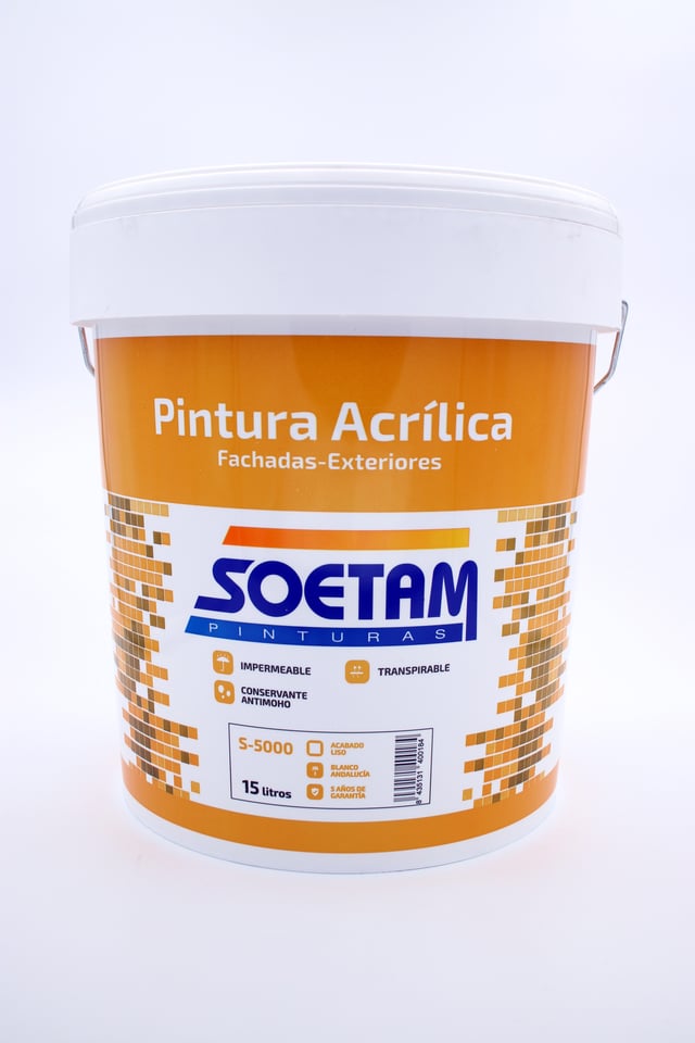 REVESTIMIENTO FACHADA MATE S-5000 15L BLANCO