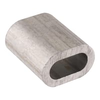 CASQUILLOS MANGUITOS ALUMINIO PARA CABLE 8 MM. 8 UDS - 1