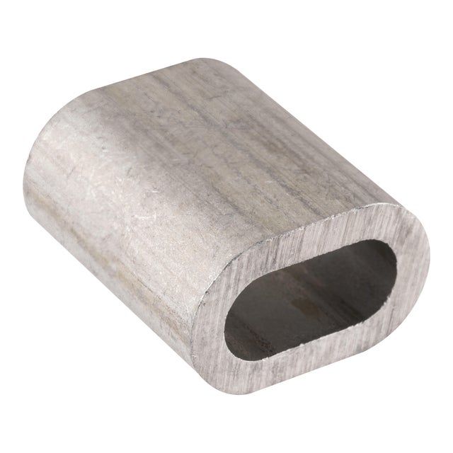 CASQUILLOS MANGUITOS ALUMINIO PARA CABLE 8 MM. 8 UDS