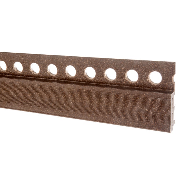 MAMPERLÁN RÚSTICO 12X45X2500MM MARRÓN