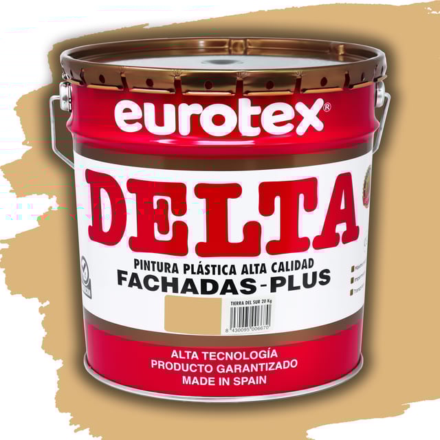 REVESTIMIENTO FACHADAS DELTA PLUS  20KG TIERRA DEL SUR
