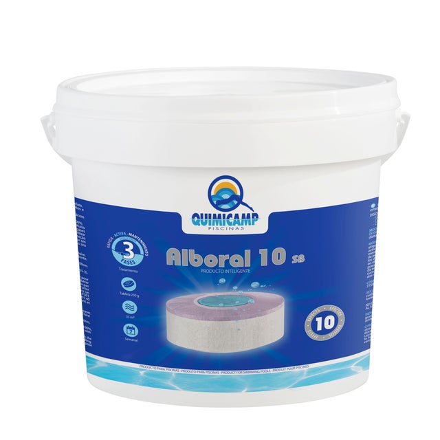 CLORO PASTILLAS 10 ACCIONES 5KG ALBORAL