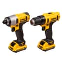 PACK TALADRO+ATORNILLADOR IMPACTO 12V 2AH DEWALT - 1