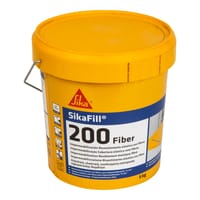 REVESTIMIENTO ELÁSTICO SIKAFILL-200 FIBRAS 5 KG BLANCO - 1
