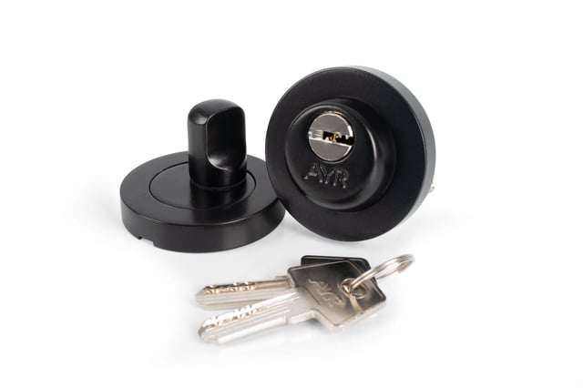 CILINDRO MULETILLA NEGRO MATE MOD 103-50 AYR