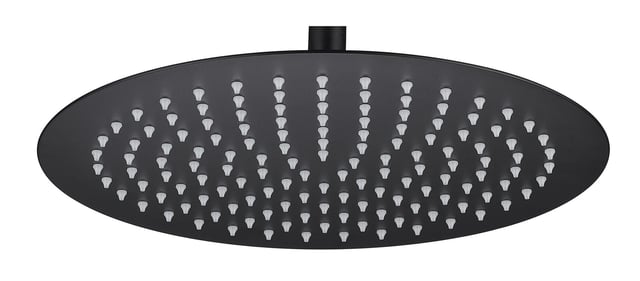 ROCIADOR DUCHA REDONDO 30 CM NGR