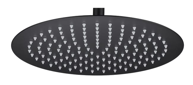 ROCIADOR DUCHA REDONDO 30 CM NGR - 1