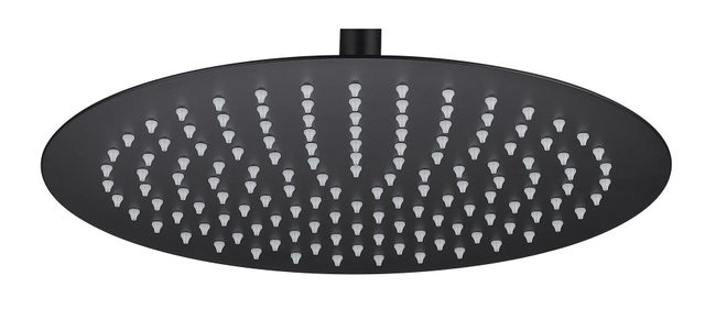 ROCIADOR DUCHA REDONDO 30 CM NGR